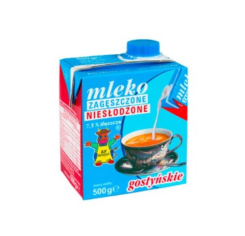 Mleko zagęszczone 7,5% GOSTYŃ niesłodzone 500ml