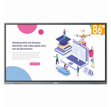 Monitor interaktywny dotykowy 86" 3840 x 2160 4K-UHD VIVITEK Novo Touch IPS [BK860i]