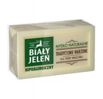 Mydło w kostce hipoalergiczne BIAŁY JELEŃ bezzapachowe 150g