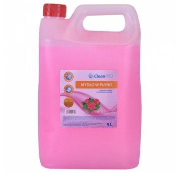 Mydło w płynie do dozownika antybakteryjne CLEANPRO Róża kwiatowe 5L