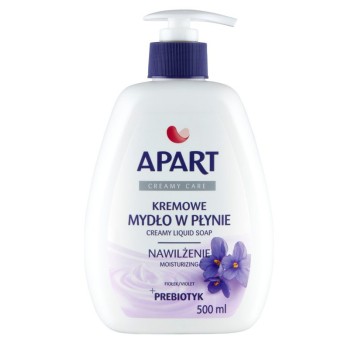 Mydło w płynie z dozownikiem nawilżające APART Fiołek kwiatowe 500ml [600004638]