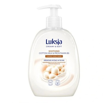 Mydło w płynie z dozownikiem pielęgnujące LUKSJA bawełna i prowitamina B5 500ml