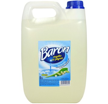 Mydło w płynie zapas antybakteryjne kwiatowe 5L Baron [34013000]