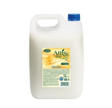 Mydło w płynie zapas pielęgnujące ATTIS Mleko i miód 5L