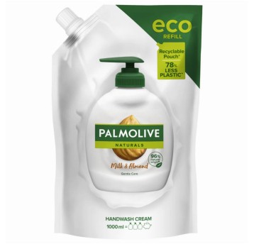 Mydło w płynie zapas uniwersalne PALMOLIVE Naturals Milk & Almond migdałowe 750ml