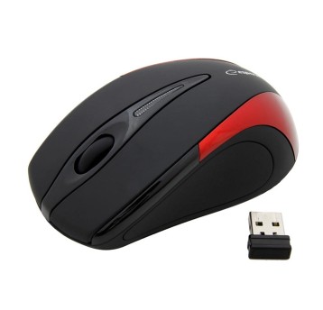 Myszka bezprzewodowa ESPERANZA EM101R kol. czarno-czerwony