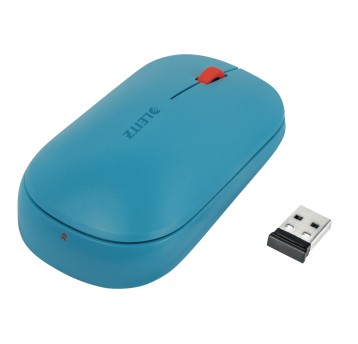 Myszka bezprzewodowa LEITZ COSY SureTrack Dual kol. niebieski [65310061]