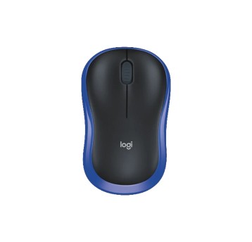 Myszka bezprzewodowa LOGITECH M-185 kol. niebieski [910-002239]