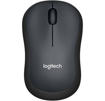 Myszka bezprzewodowa LOGITECH M-220 Silent kol. czarny 2,4GHz [910-004878]
