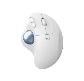 Myszka bezprzewodowa LOGITECH M-575 kol. biały Trackball Ergo [910-005870]