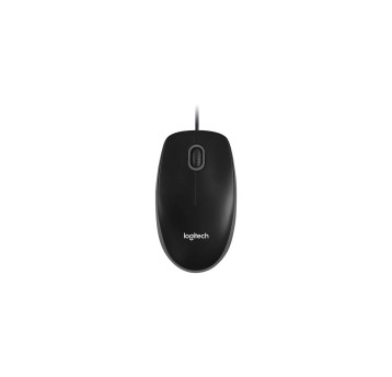 Myszka przewodowa LOGITECH B-100 kol. czarny 1,8m [910-003357]