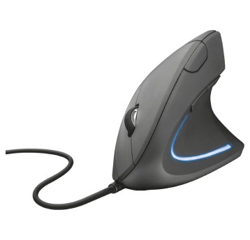 Myszka przewodowa TRUST Verto kol. czarny dla praworęcznych [22885]