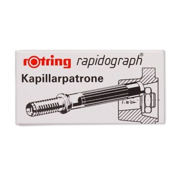 Naboje do rapidografu ROTRING kol. czarny kpl. 3 szt. [S0194640]