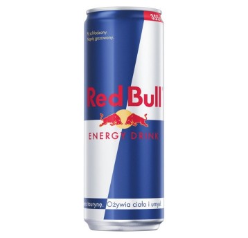 Napój energetyczny RED BULL z cukrem puszka 335ml