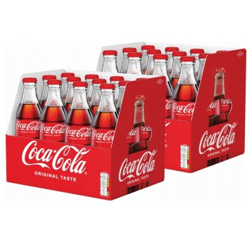Napój gazowany COCA-COLA butelka szkło 250ml 24 szt.