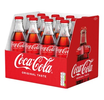 Napój gazowany COCA-COLA butelka szkło 330ml 12 szt.
