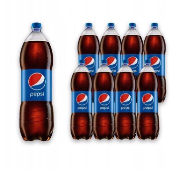 Napój gazowany PEPSI-COLA butelka plastik 2L 8 szt.