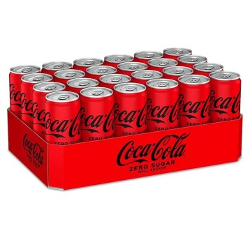 Napój [K] gazowany COCA-COLA ZERO puszka 330ml 24 szt.