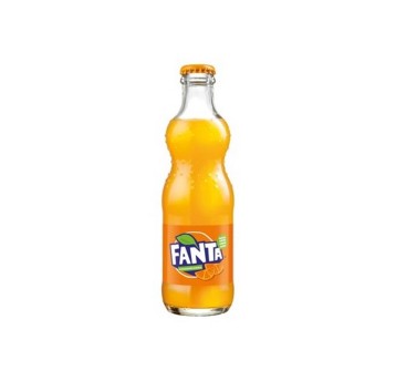 Napój owocowy FANTA pomarańcza butelka szkło 250ml 24 szt.
