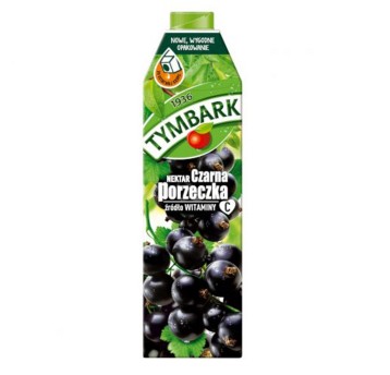 Napój owocowy TYMBARK czarna porzeczka karton 1L