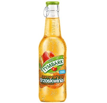Napój owocowy TYMBARK pomarańcza-brzoskwinia butelka szkło 250ml 24 szt.