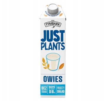 Napój owsiany TYMBARK JUST PLANTS owsiany karton 1L