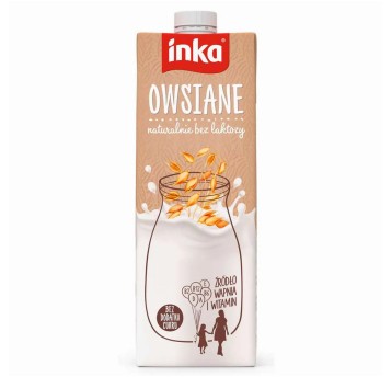 Napój roślinny INKA owsiany karton 1L
