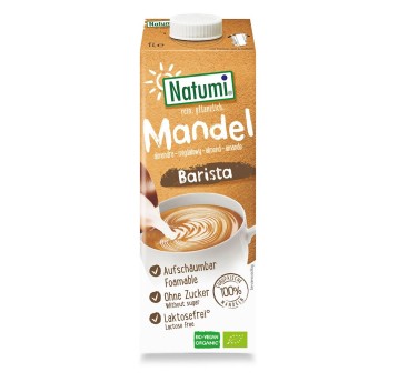 Napój roślinny NATUMI bez cukru migdałowy karton 1L