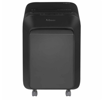 Niszczarka FELLOWES LX211 ścinki 2 x 12mm | P-5 T-5 | 23L czarna [5050201]
