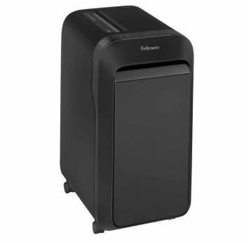Niszczarka FELLOWES LX221 ścinki 2 x 12mm | P-5 T-5 | 30L czarna [5050401]