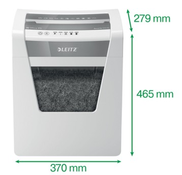 Niszczarka LEITZ IQ OFFICE P5 ścinki 2 x 15mm | P-5 | 23L [80020000]