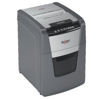Niszczarka REXEL OPTIMUM AUTOFEED+ 100X ścinki 4 x 28mm | P-4 | 34L automatyczny podajnik papieru [2020100XEU]