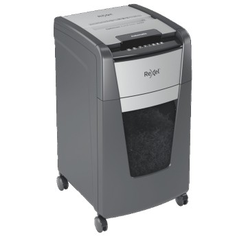 Niszczarka REXEL OPTIMUM AUTOFEED+ 225M ścinki 2 x 15mm | P-5 | 60L automatyczny podajnik papieru [2020225MEU]