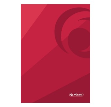 Notatnik A4 kratka 100 kartek HERLITZ X.BOOK miękka kol. czerwony [9584699]