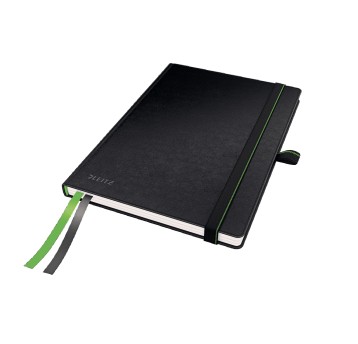 Notatnik A5 kratka 80 kartek LEITZ COMPLETE twarda kol. czarny [44770095]