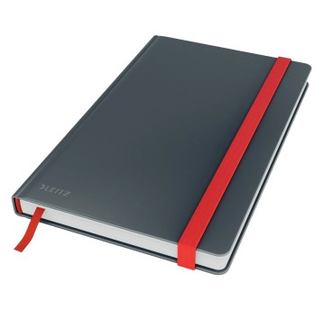 Notatnik A5 kratka 80 kartek LEITZ COSY twarda kol. szary [44540089]