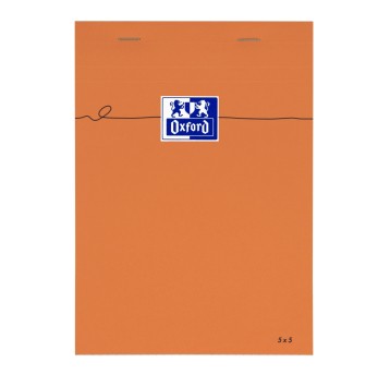Notatnik A5 kratka 80 kartek OXFORD EVERYDAY miękka kol. pomarańczowy [100106280]