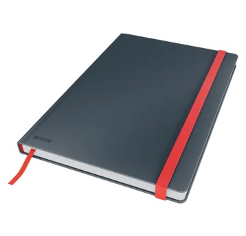 Notatnik B5 kratka 80 kartek LEITZ COSY twarda kol. szary [44820089]