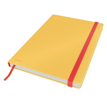 Notatnik B5 kratka 80 kartek LEITZ COSY twarda kol. żółty [44820019]