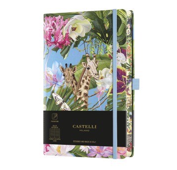 Notes A5- linia 192 stron 90g CASTELLI EDEN GIRAFFE 13 x 21cm [9589896]