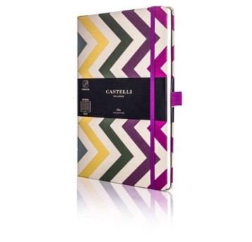 Notes A5 linia 240 stron 80g CASTELLI ORO FRETS 13 x 21cm [9576497]