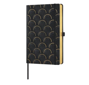 Notes B5- kratka 192 stron 80g CASTELLI DECO GOLD kol. czarno-złoty 19 x 25cm [9572900]