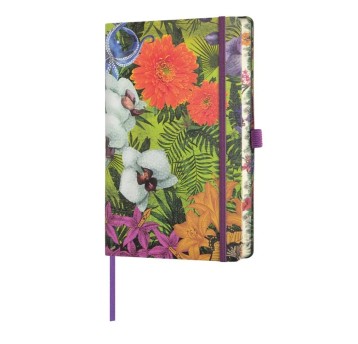 Notes B5- linia 192 stron 80g CASTELLI EDEN ORCHID 19 x 25cm [9573791]