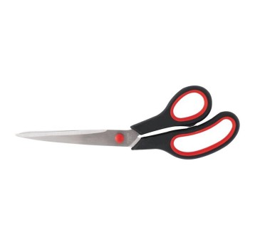 Nożyczki biurowe D.RECT 25cm praworęczne gumowy uchwyt [SG-250 ]