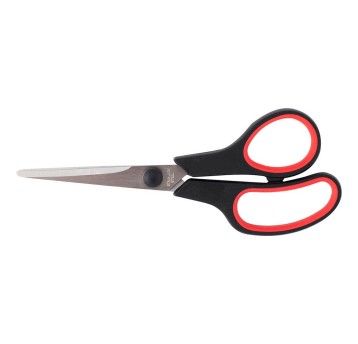 Nożyczki biurowe D.RECT SG-160 16cm praworęczne gumowy uchwyt [800059]