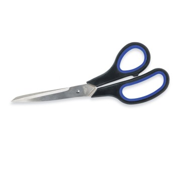 Nożyczki biurowe TAURUS 25cm praworęczne gumowy uchwyt [82-110108]