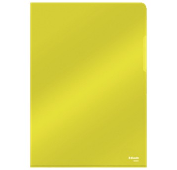 Obwoluta A4 L krystaliczna 150mic ESSELTE kol. żółty [55431]