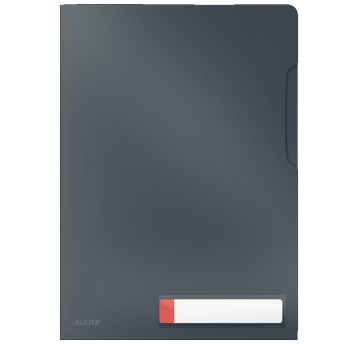 Obwoluta A4 L matowa 200mic LEITZ COSY kol. szary 3 szt. [47080089]