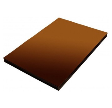 Okładka do bindowania A4 100 szt. ARGO kol. brązowy transparentny [409081]