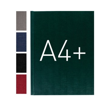 Okładka kanałowa A4+ 10 szt. OPUS HARD Classic AA kol. czarny [611003]